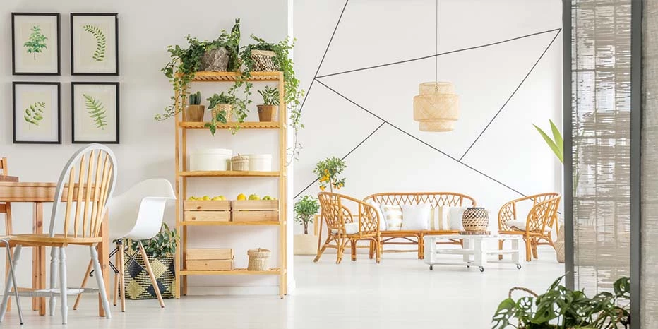 Tendance déco : le rotin pour un style vintage et nature idée déco : le rotin et l'osier entre vintage et nature